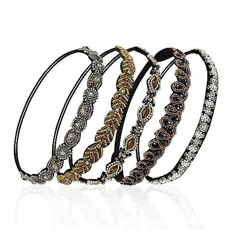 Wholesale Bohemian Set Rice Bead Hairbands